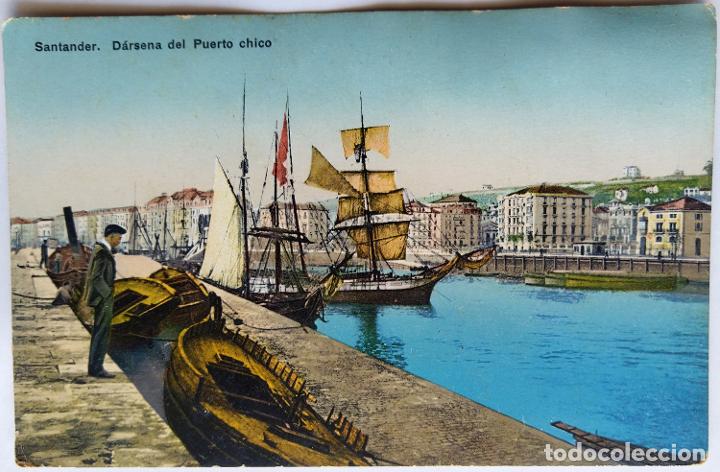 Postales: SANTANDER DARSENA DEL PUERTO CHICO - Foto 1