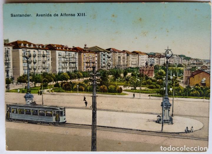 Postales: SANTANDER AVENIDA ALFONSO XIII - Foto 1