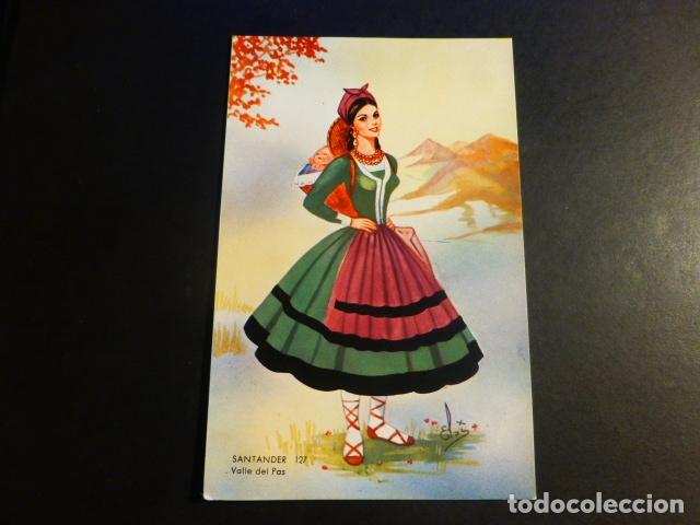 Postales: VALLE DEL PAS CANTABRIA MUJER PASIEGA - Foto 1