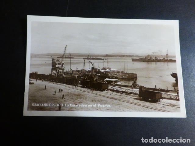 Postales: SANTANDER LA ESCUADRA EN EL PUERTO - Foto 1