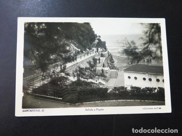 Postales: SANTANDER SUBIDA A PIQUIO - Foto 1