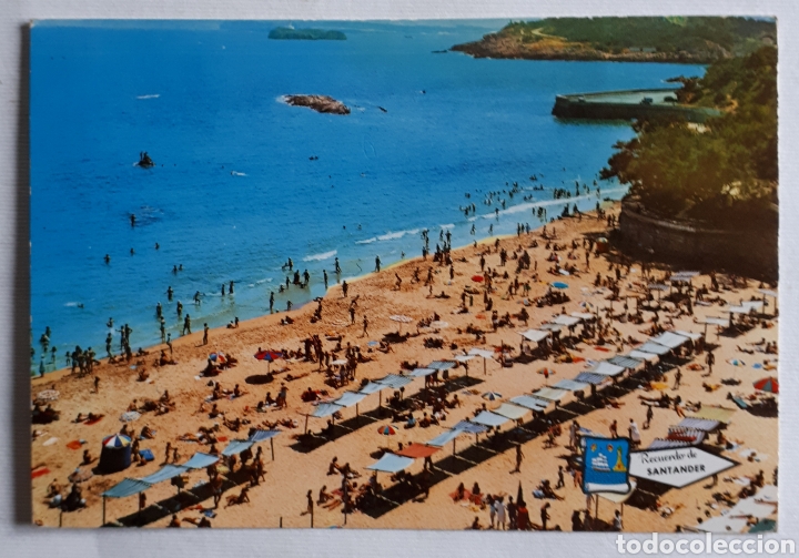 Postales: SATANDER. Playa de la Concha. - Foto 1