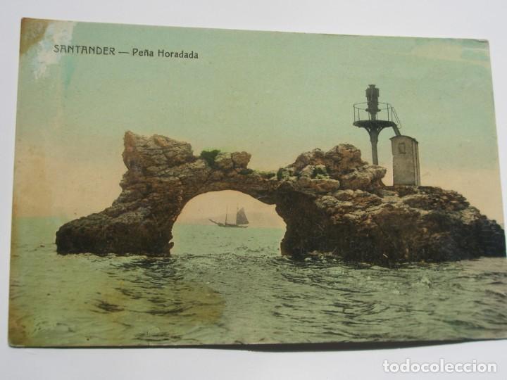 Postales: POSTAL DE SANTANDER. PE&Ntilde;A HORADADA - Foto 1