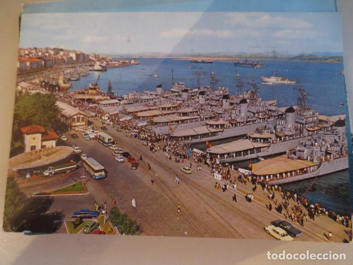 Postales: santander barcos de guerra - Foto 1