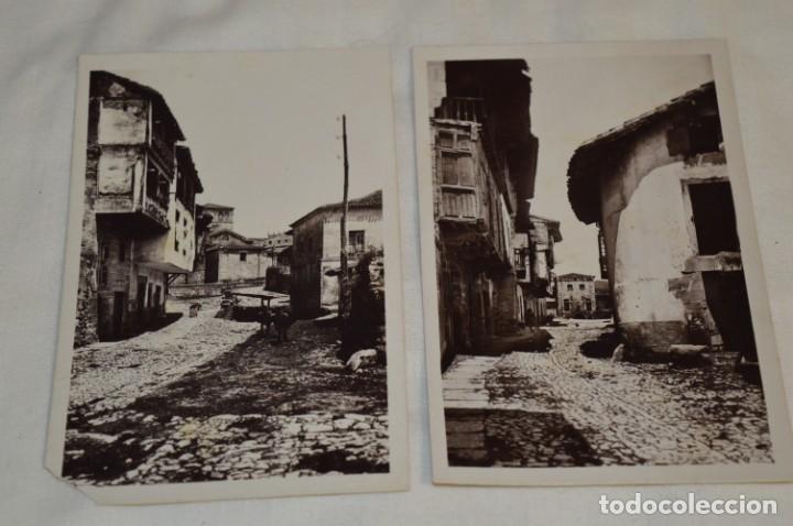 Postales: SANTILLANA del MAR / 2 Antiguas postales / Calle Del Río y De Juan Infante - Sin circular ¡Mira! - Foto 1 - 198647642