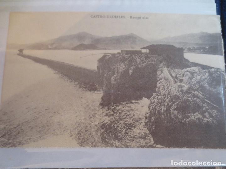 Postales: castro urdiales. rompeolas. - Foto 1