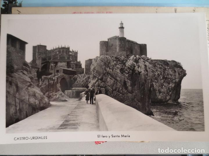 Postales: castro urdiales faro castillo - Foto 1