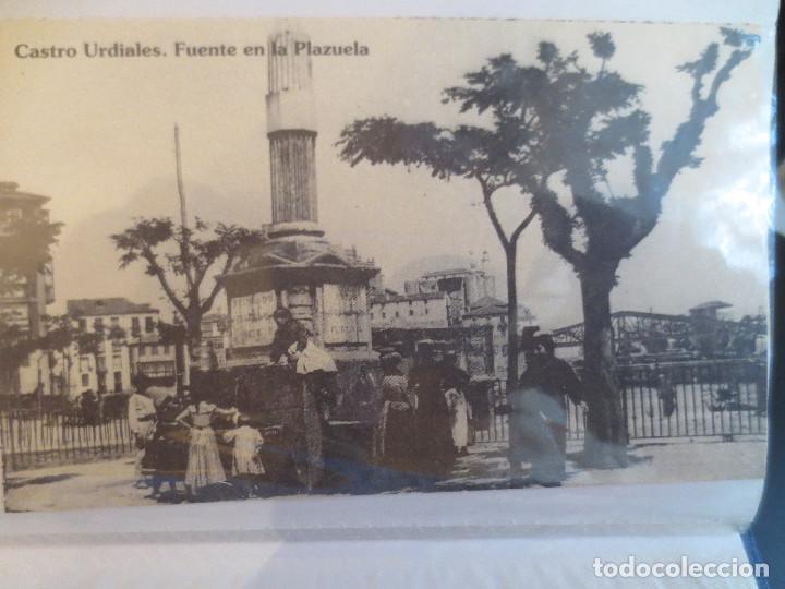 Postales: castro urdiales.  fuente - Foto 1
