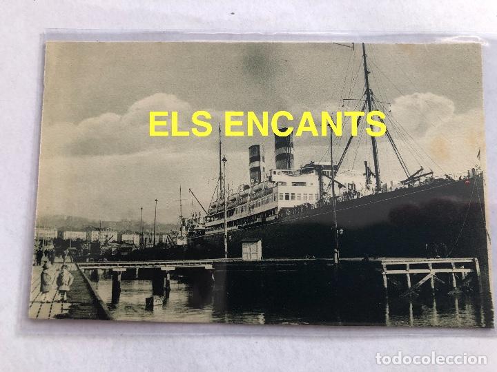 Postales: ANTIGUA POSTA SANTADER EL MUELLE EDITADO A. FUERTES - Foto 1