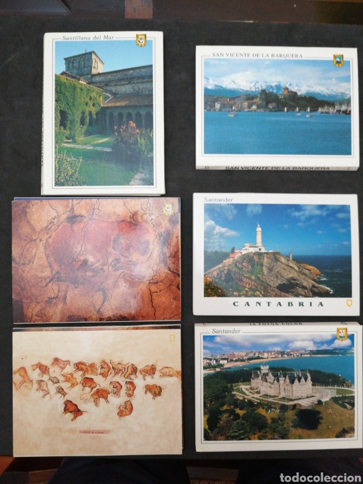 Postales: CANTABRIA, LOTE DE 6 LIBRO DE POSTALES - Foto 2