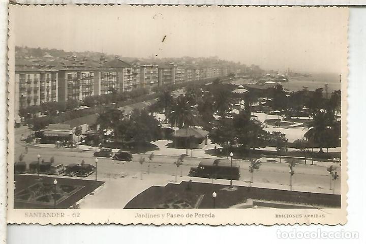 Postales: SANTANDER PASEO PEREDA ESCRITA - Foto 1
