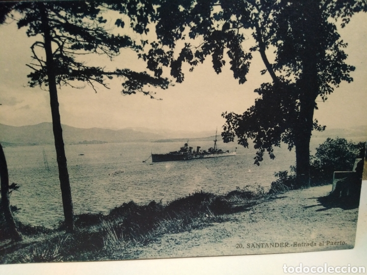 Postales: SANTANDER-ENTRADA AL PUERTO, 20 SIN CIRCULAR - Foto 1