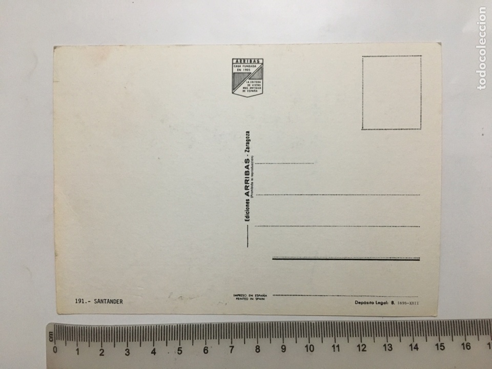 Postales: POSTAL. SANTANDER. ASPECTOS VARIOS. EDICIONES ARRIBAS. - Foto 2