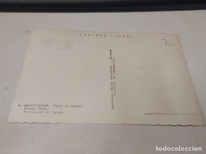 Postales: CANTABRIA - POSTAL SANTANDER - PASEO DE PEREDA - Foto 2