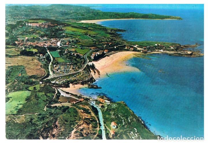 Postales: 2 Postales de COMILLAS (Santander). Vista general y Camping. - Foto 1