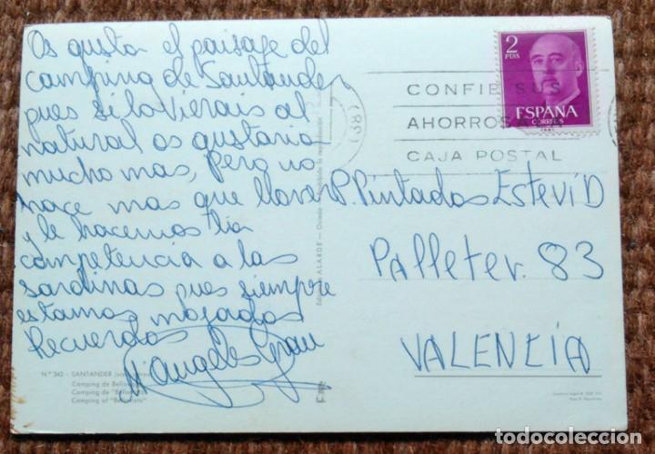 Postales: SANTANDER . CAMPING DE BELLAVISTA - Foto 2