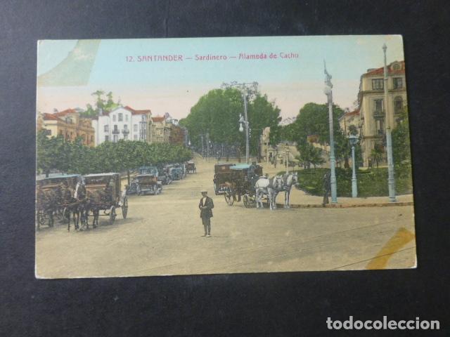 Postales: SANTANDER SARDINERO ALAMEDA DE CACHO - Foto 1