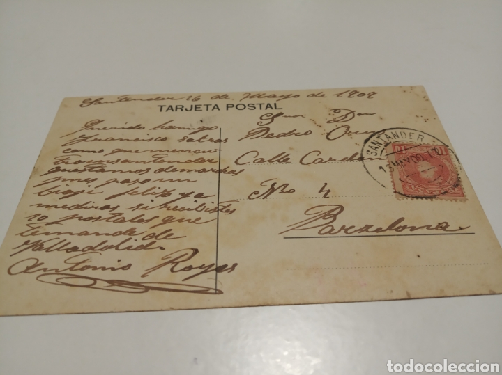Postales: Postal antigua Santander - Foto 2