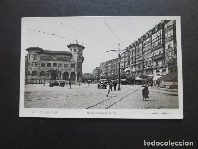 Postales: SANTANDER RIVERA Y CASA CORREOS - Foto 1