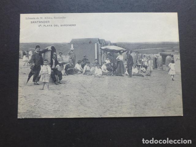 Postales: SANTANDER 2&ordf; PLAYA DEL SARDINERO - Foto 1