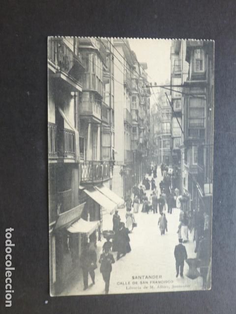 Postales: SANTANDER CALLE DE SAN FRANCISCO - Foto 1