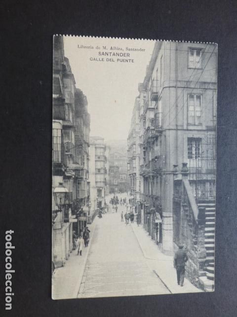 Postales: SANTANDER CALLE DEL PUENTE - Foto 1