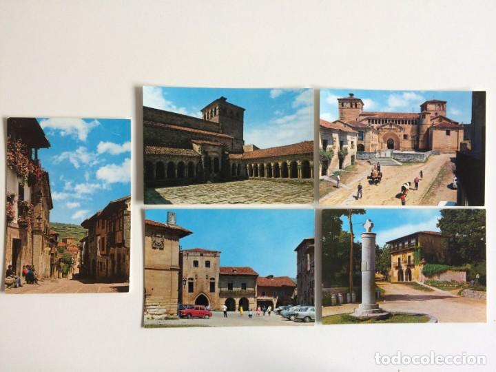 Postales: 5 POSTALES SANTILLANA DEL MAR (SANTANDER) - Foto 1