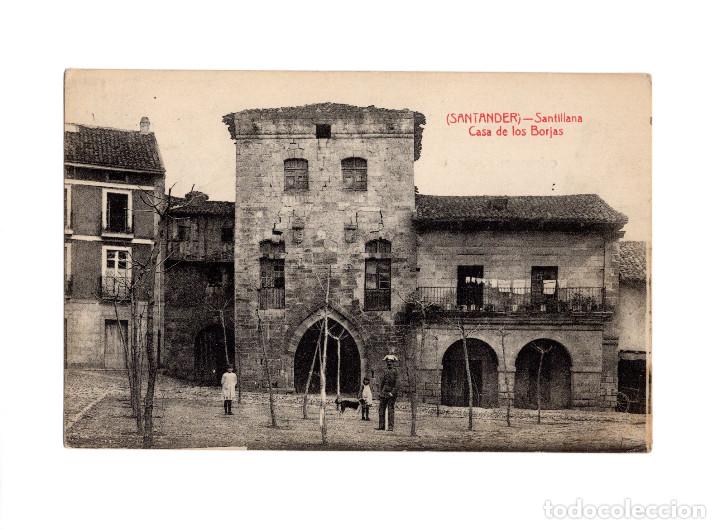 Postales: SANTANDER.(CANTABRIA).- CASA DE BORJES. - Foto 1