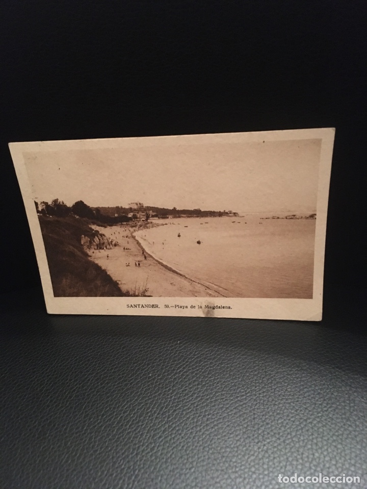 Postales: POSTAL DE SANTANDER PLAYA DE &Ntilde;A MAGDALENA - Foto 1