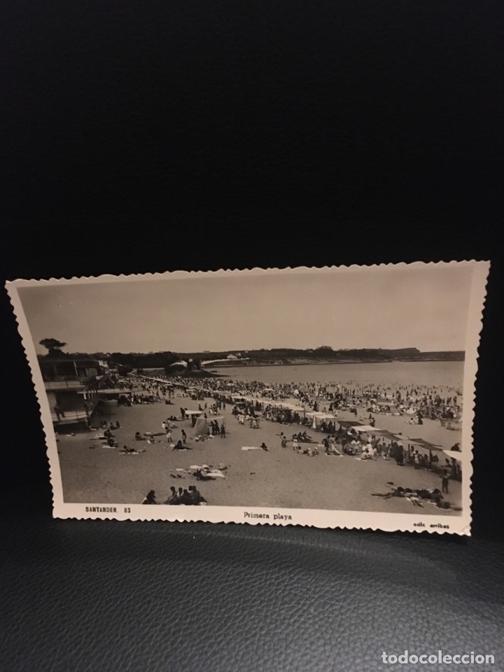Postales: POSTAL DE SANTANDER PRIMERA PLAYA - Foto 1