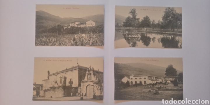Postales: Lote de 4 postales de Alceda Cantabria - Foto 1