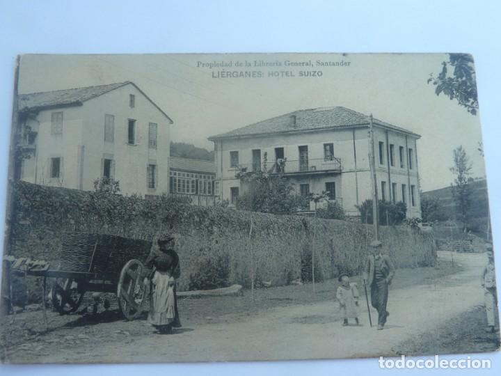 Postales: LIERGANES. HOTEL SUIZO - Foto 1