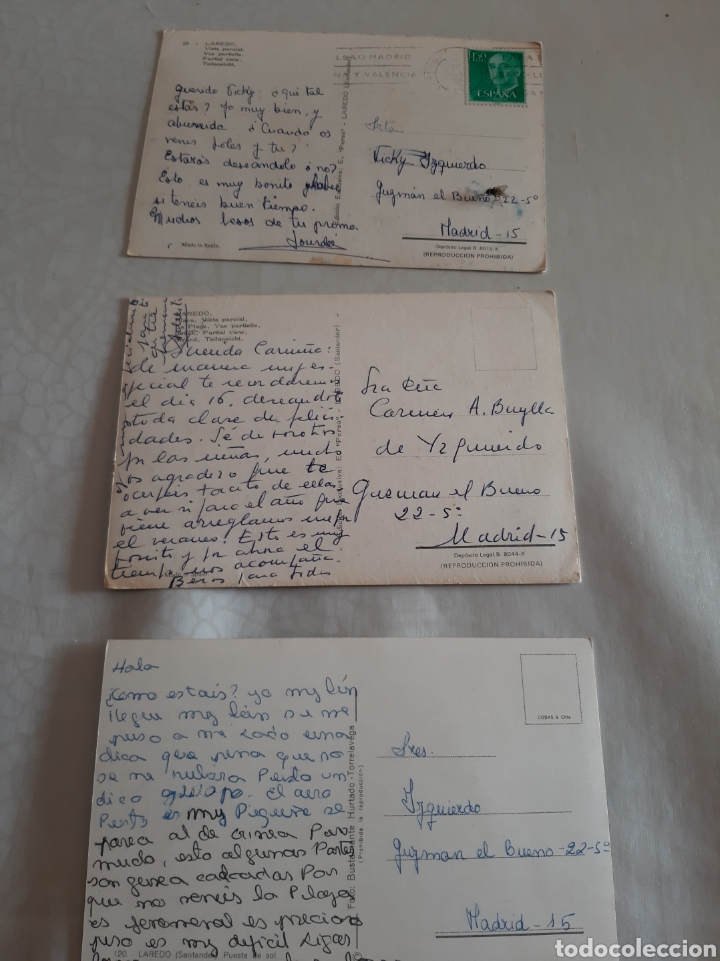 Postales: LAREDO SANTANDER POSTALES VINTAGE - Foto 2
