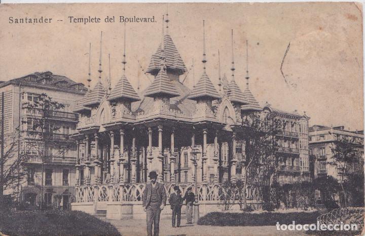 Postales: SANTANDER - TEMPLETE DEL BOULEVARD - LA IDEAL - Foto 1
