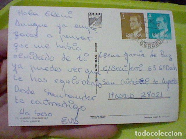 Postales: LAREDO CANTABRIA ED ARRIBAS 77 ESCRITA - Foto 2