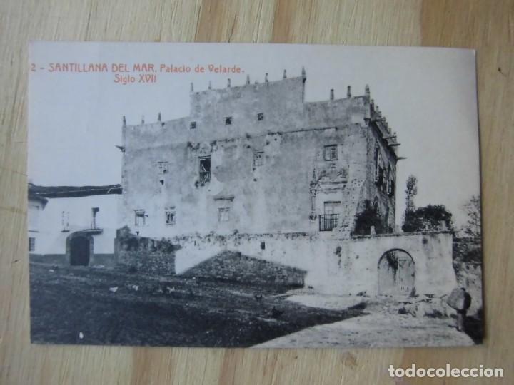 Postales: POSTAL SANTILLANA DEL MAR THOMAS PALACIO DE VELARDE - Foto 1