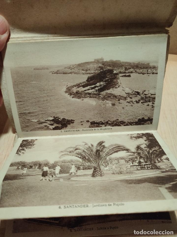 Postales: 10 POSTALES RECUERDO DE SANTANDER serie 1 - Foto 4