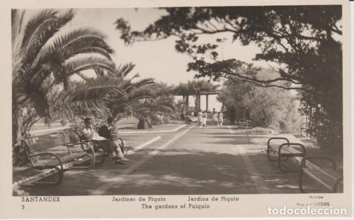 Postales: (70) SANTANDER. JARDINES DE PIQUIO ... SIN CIRCULAR - Foto 1