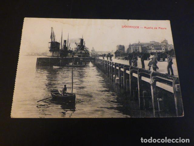 Postales: SANTANDER MUELLE DE MAURA - Foto 1