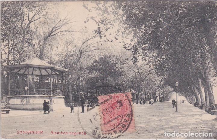 Postales: SANTANDER - ALAMEDA SEGUNDA - Foto 1