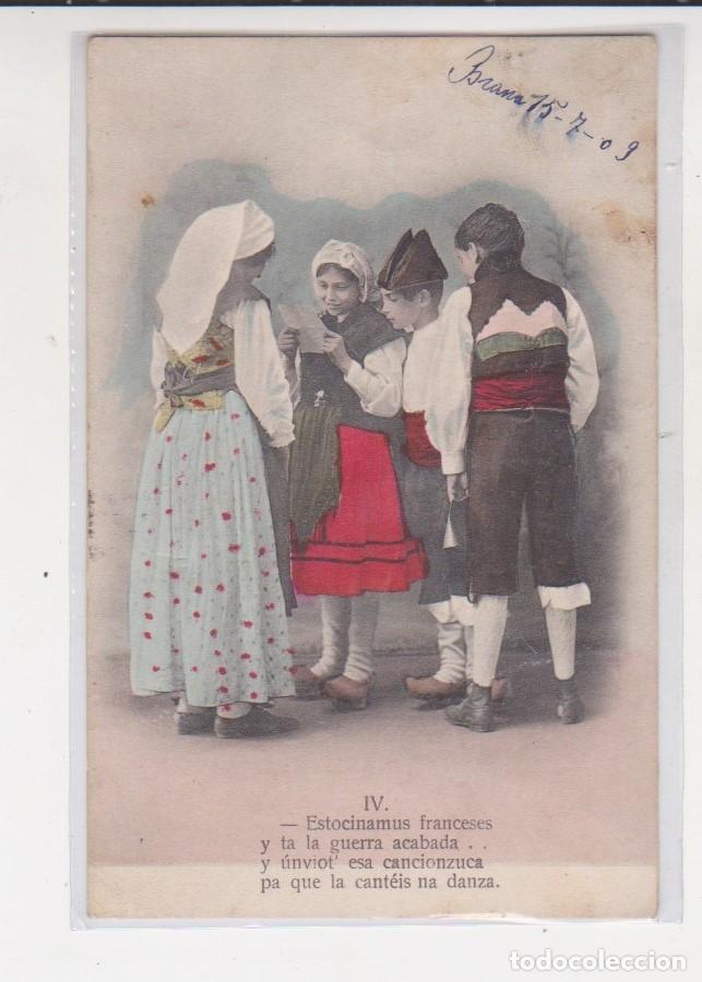 Postales: POSTAL COSTUMBRES ASTURIANAS - Foto 1