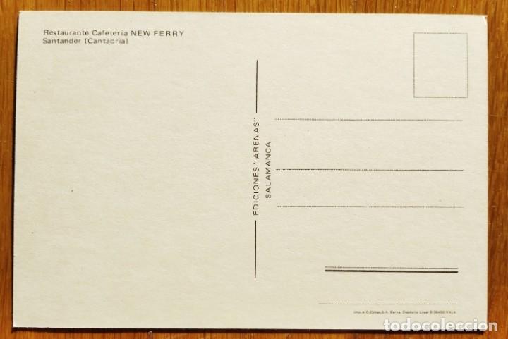 Postales: RESTAURANTE CAFETERIA NEW FERRY - SANTANDER - Foto 2