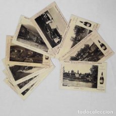 Postales: LOTE POSTALES-AÑO 1912-AGUAS FONTIBRE-REINOSA-SANTANDER-NESTARES-VISTA-CALLE-BARCENILLA-EBRO-R FERIA. Lote 238096705