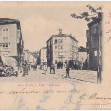 Postales: 1902 SANTANDER - POSTAL ORIGINAL DE LA CALLE DEL CORREO - FOTO DUOMARCO. Lote 238109310