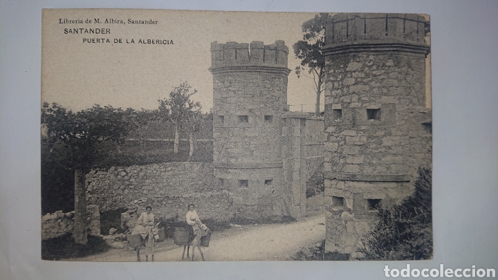 Postales: POSTAL DE SANTANDER PUERTA DE LA ALBERICIA - Foto 1