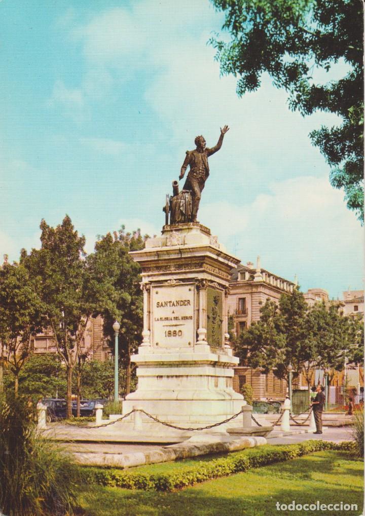 Postales: (11) SANTANDER. MONUMENTO A VALVERDE ... SIN CIRCULAR - Foto 1