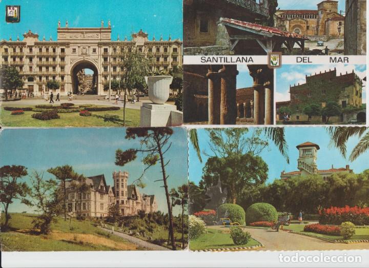 Postales: LOTE NUEVE POSTALES, SANTANDER. - Foto 3