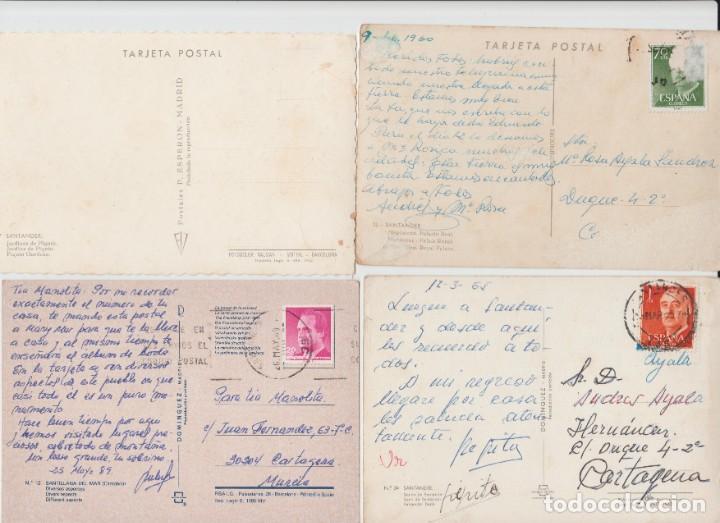 Postales: LOTE NUEVE POSTALES, SANTANDER. - Foto 4
