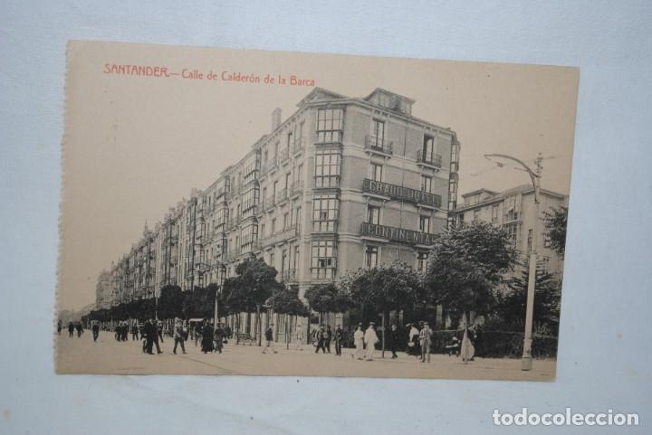 Postales: SANTANDER . CALLE DE CALDERON DE LA BARCA . - Foto 1