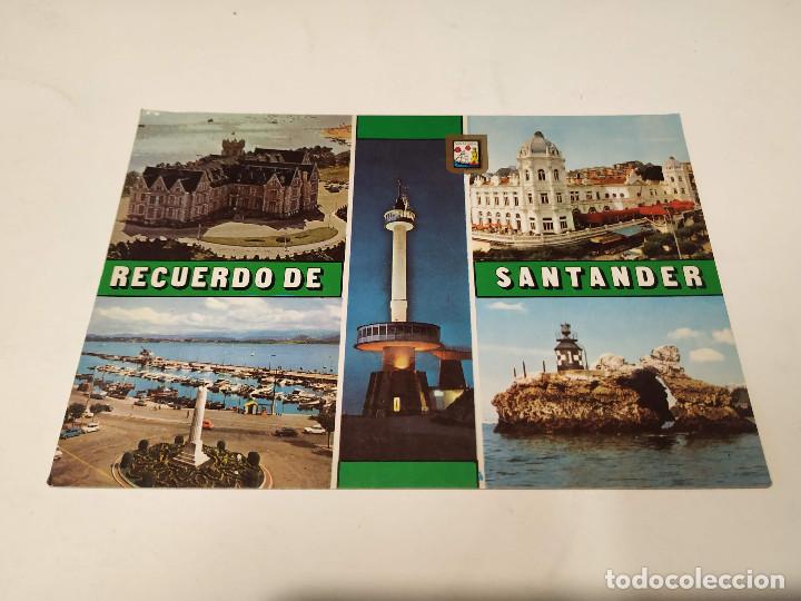 Postales: CANTABRIA - POSTAL SANTANDER - DIVERSOS ASPECTOS - Foto 1
